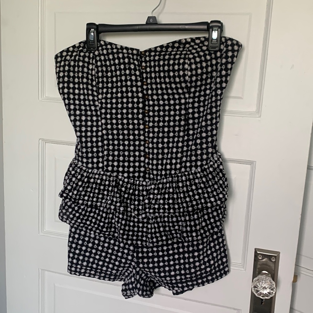 Rampage Strapless Shorts Romper - 13